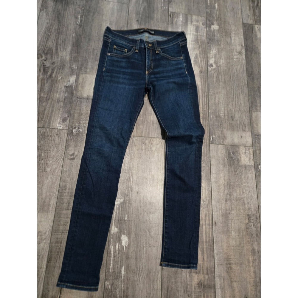 Veronica Beard Jeans Brooke 8.5"‎ Skinny Midnight No Fray Sz 26 NWOT